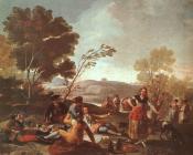 弗朗西斯科 德 戈雅 : Picnic on the Banks of the Manzanares